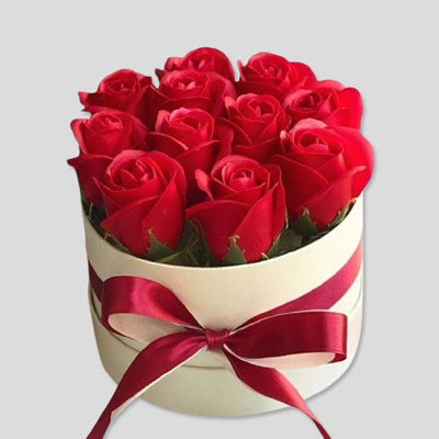 "15 Red Roses Flower Box - code BF13 - Click here to View more details about this Product